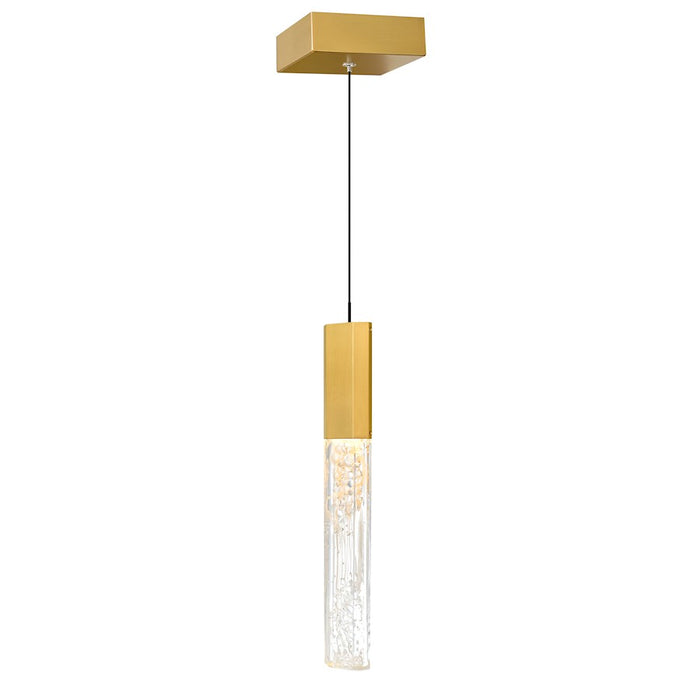 CWI Lighting Greta 5" Mini Pendant, Brass - 1589P5-1-624