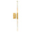 CWI Lighting Greta Vanity Light, Brass