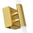 CWI Lighting Greta Vanity Light, Brass