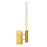 CWI Lighting Greta Wall Light, Brass