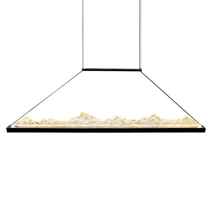 CWI Lighting Himalayas 48" Chandelier, Black