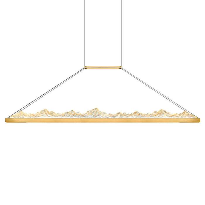 CWI Lighting Himalayas 62" Chandelier, Brass
