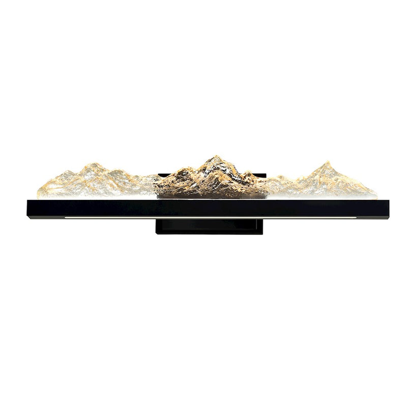 CWI Lighting Himalayas 26" Vanity Light, Black