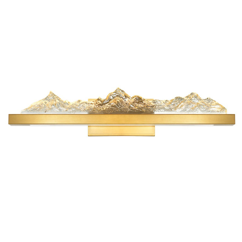 CWI Lighting Himalayas 26" Vanity Light, Brass