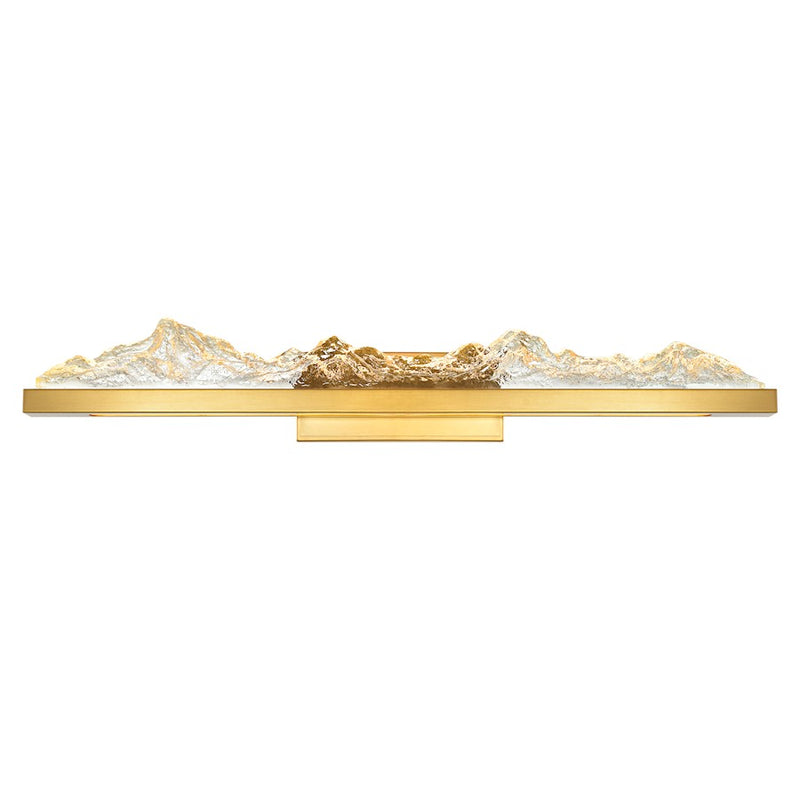 CWI Lighting Himalayas 36" Vanity Light, Brass