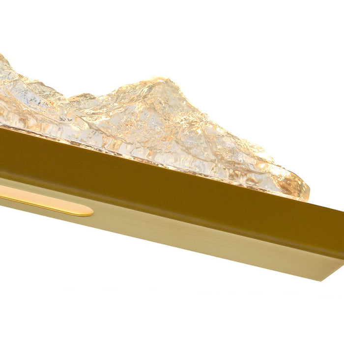 CWI Lighting Himalayas 36" Vanity Light, Brass