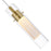 CWI Lighting Olinda Wall Light, Satin Gold/Clear