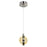 CWI Lighting Salvador Mini Pendant, Polished Nickel