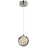CWI Lighting Salvador Mini Pendant, Polished Nickel