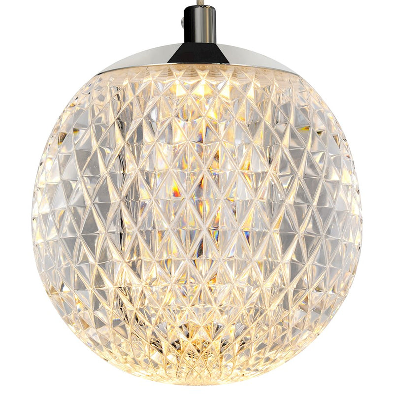 CWI Lighting Siena 40" Chandelier, Chrome