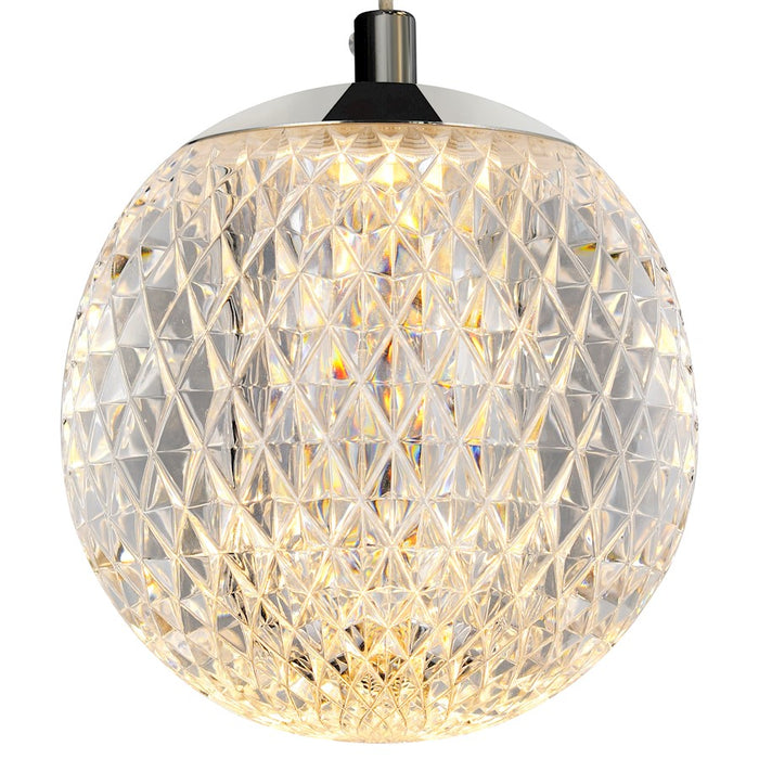 CWI Lighting Siena 40" Chandelier, Chrome