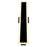 CWI Lighting Malibu Outdoor 32" Wall Light, Black
