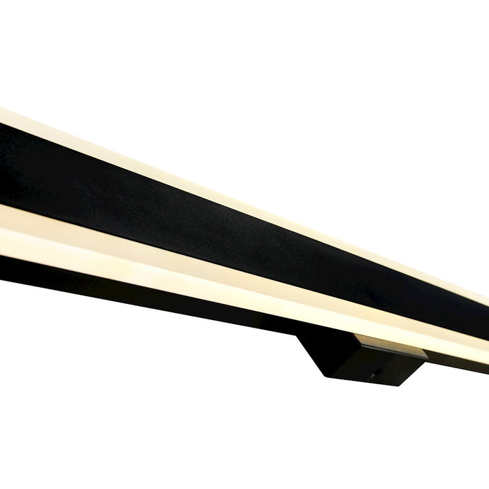 CWI Lighting Malibu Outdoor 32" Wall Light, Black