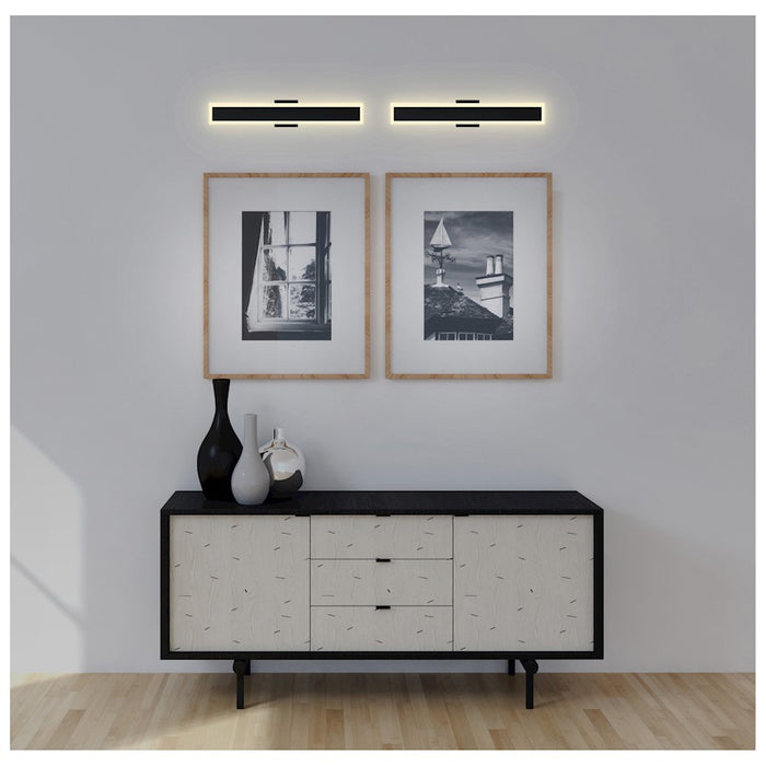 CWI Lighting Malibu Outdoor 32" Wall Light, Black
