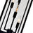 CWI Lighting Windsor 4 Light Outdoor Wall Light, Black/Clear