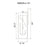 CWI Lighting Windsor 4 Light Outdoor Wall Light, Black/Clear