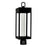 CWI Lighting Rochester Outdoor Lantern Head, Black/Clear