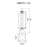 CWI Lighting Rochester Outdoor Lantern Head, Black/Clear