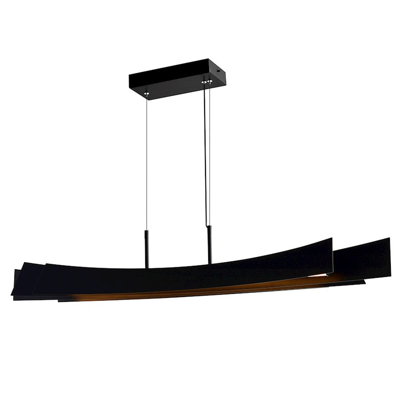 CWI Lighting Candora 50" Chandelier, Black