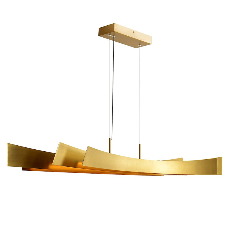 CWI Lighting Candora 50" Chandelier, Brass