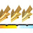 CWI Lighting Candora 50" Chandelier, Brass