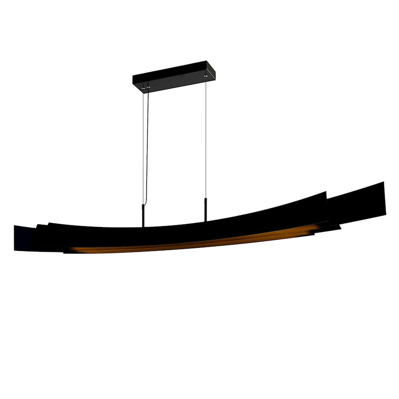 CWI Lighting Candora 72" Chandelier, Black