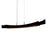 CWI Lighting Candora 72" Chandelier, Black