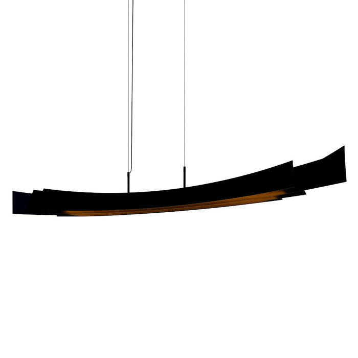 CWI Lighting Candora 72" Chandelier, Black