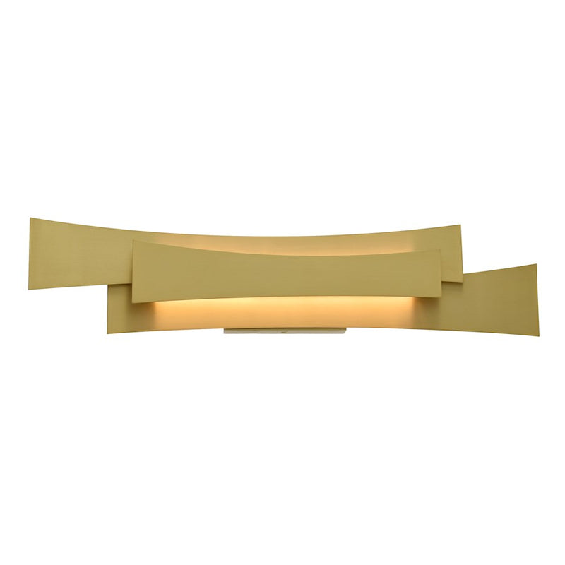 CWI Lighting Candora Integrated LED 24" Vanity Light, Brass