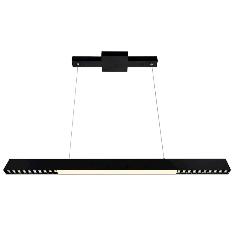CWI Lighting Pienza 45" Chandelier, Black