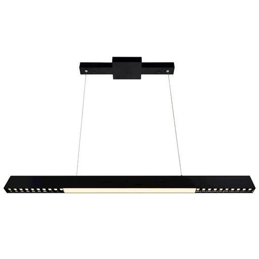 CWI Lighting Pienza 45" Chandelier, Black