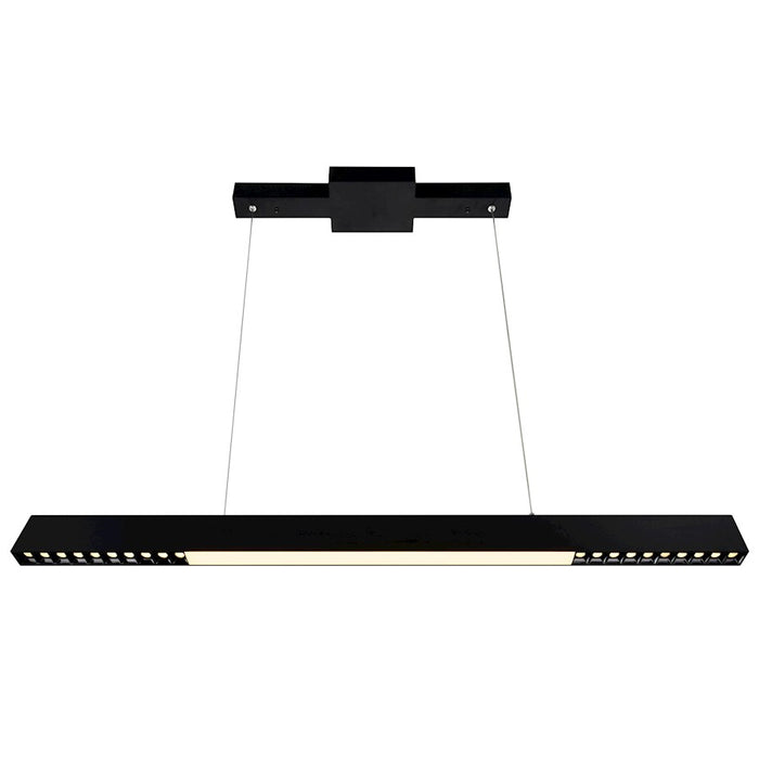 CWI Lighting Pienza 45" Chandelier, Black