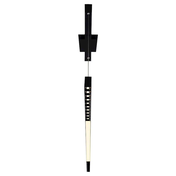 CWI Lighting Pienza 45" Chandelier, Black