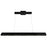 CWI Lighting Pienza 52" Chandelier, Black