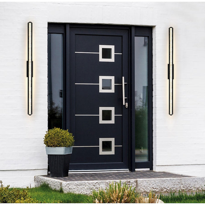CWI Lighting Fiji 48" Outdoor Wall Light, Black