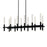 CWI Lighting Dragonswatch 48" Chandelier, Black