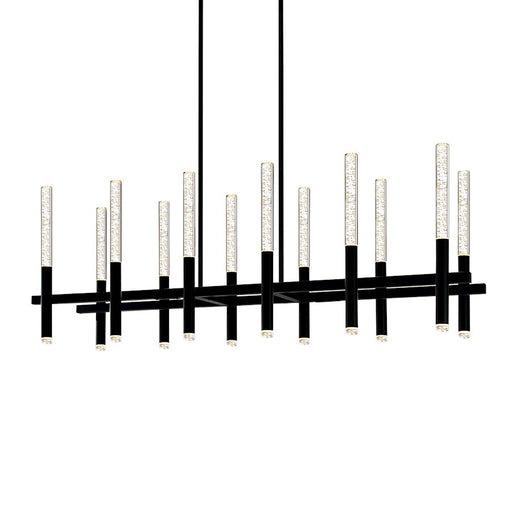 CWI Lighting Dragonswatch 48" Chandelier, Black