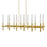 CWI Lighting Dragonswatch 48" Chandelier, Satin Gold