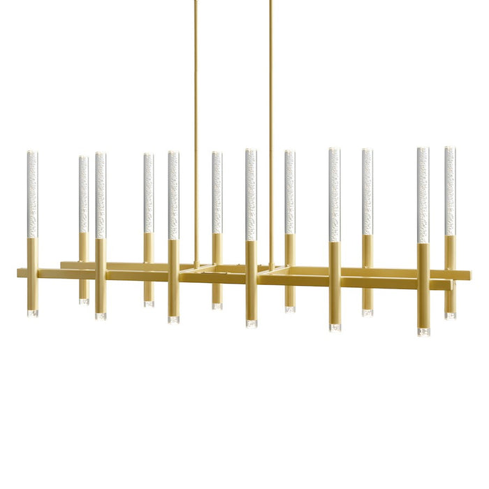 CWI Lighting Dragonswatch 48" Chandelier, Satin Gold