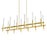 CWI Lighting Dragonswatch 48" Chandelier, Satin Gold