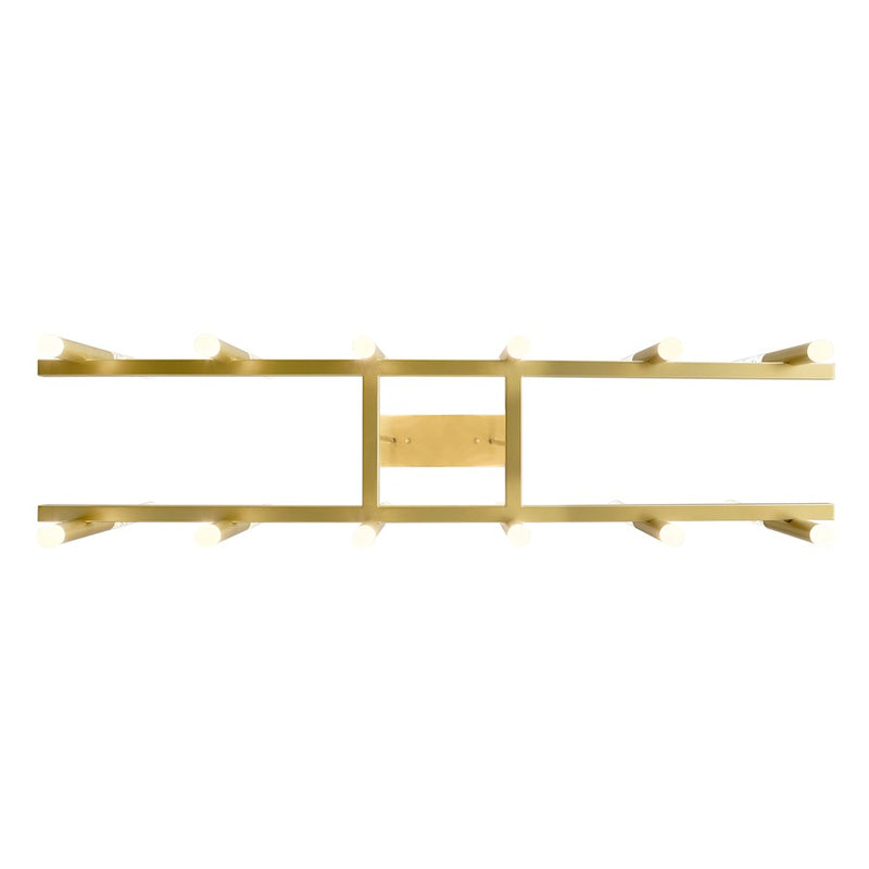 CWI Lighting Dragonswatch 48" Chandelier, Satin Gold