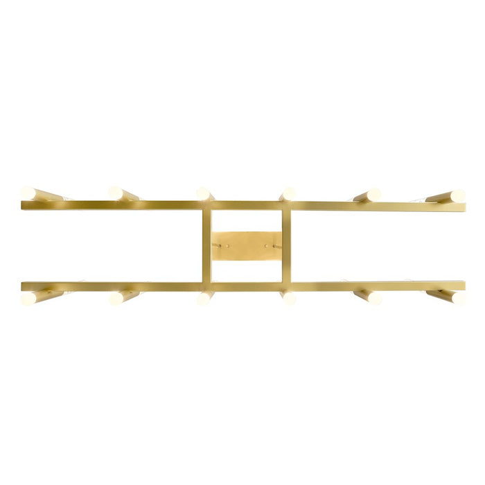 CWI Lighting Dragonswatch 48" Chandelier, Satin Gold
