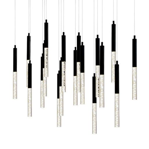 CWI Lighting Dragonswatch Chandelier, Black