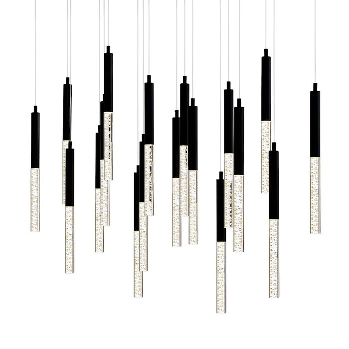 CWI Lighting Dragonswatch Chandelier, Black