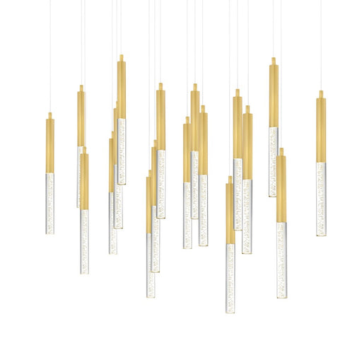 CWI Lighting Dragonswatch Chandelier, Satin Gold