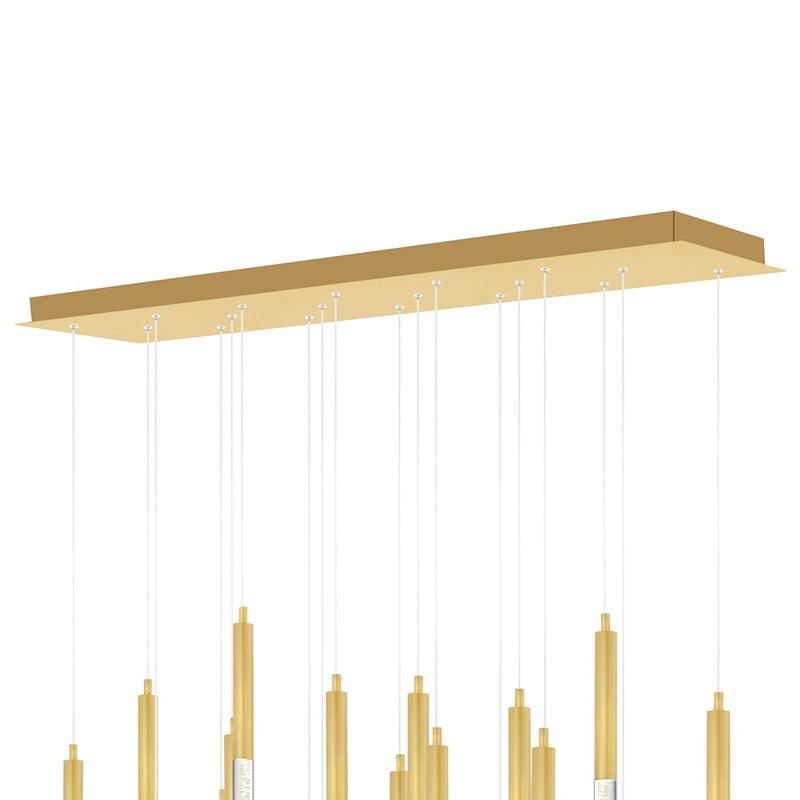 CWI Lighting Dragonswatch Chandelier, Satin Gold