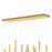 CWI Lighting Dragonswatch Chandelier, Satin Gold
