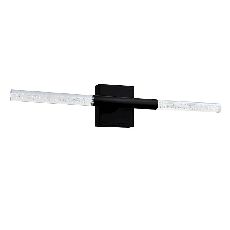 CWI Lighting Dragonswatch Vanity Light, Black