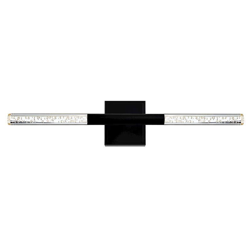 CWI Lighting Dragonswatch Vanity Light, Black