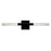 CWI Lighting Dragonswatch Vanity Light, Black